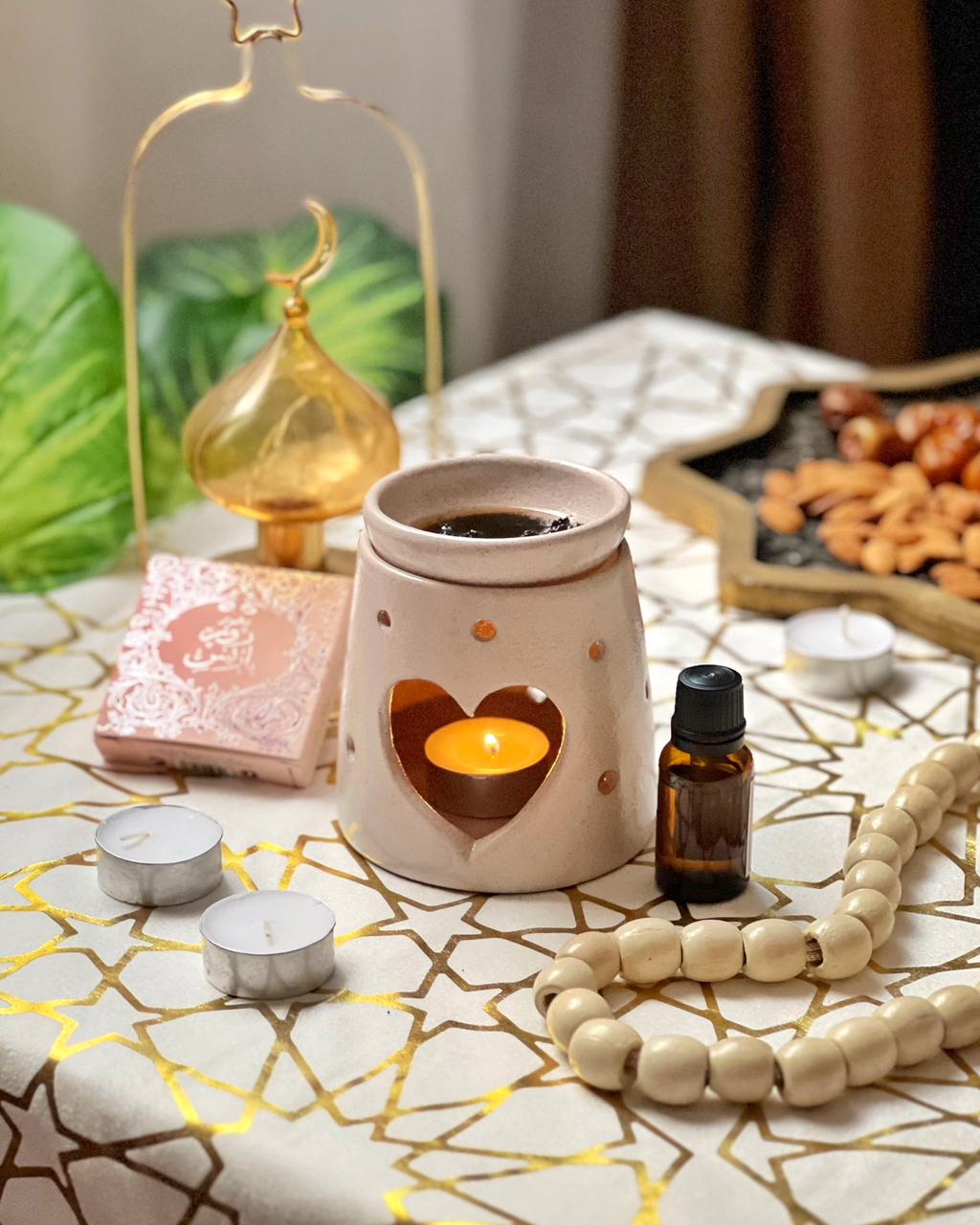 Warm Heart Oil Burner