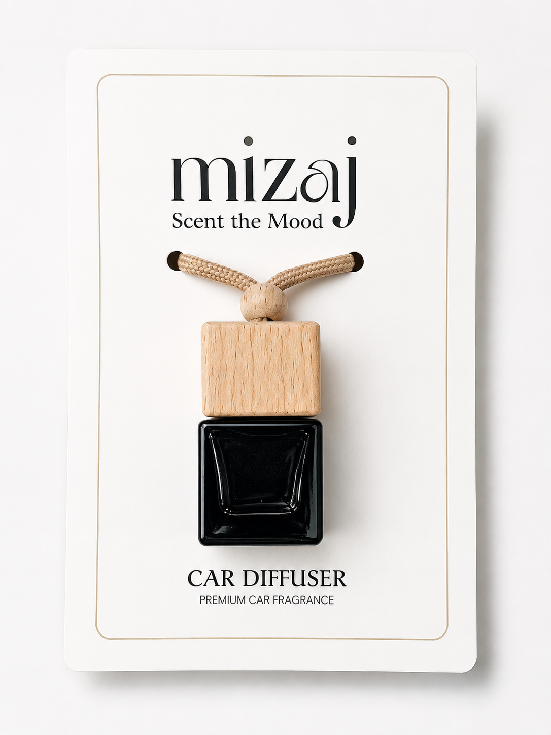 Black Cube Car Diffuser