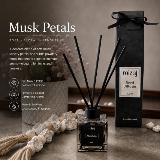 Musk Petals Reed Diffuser by Mizaj